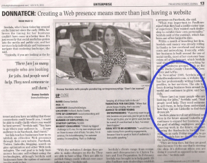 LinkedIn-Makeover Review Philadelphia Business Journal 