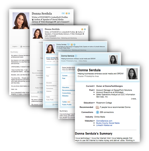 All LinkedIn profiles