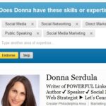 New LinkedIn Feature Endorsements