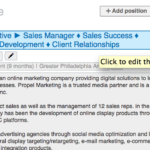 LinkedIn New Profile Interface