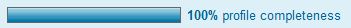 100% LinkedIn Profile Complete