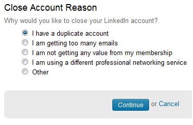 Closed LinkedIn Account, Still Showing on Who's Viewed My Profile?