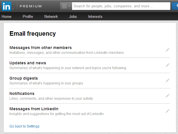 How to Set Email Frequency on LinkedIn