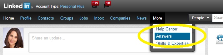 LinkedIn Answers Retired