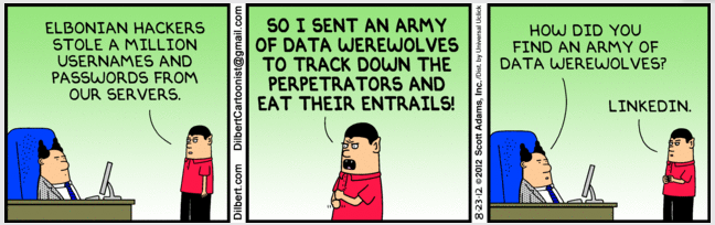 LinkedIn Data Werewolves