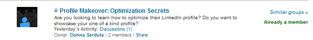 LinkedIn Profile Optimization