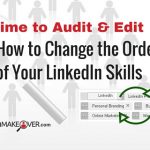 Change the Order of My LinkedIn Skills