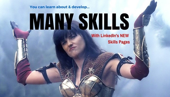 LinkedIn Skills Pages