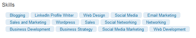 LinkedIn Skills
