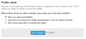 Who has viewed my LinkedIn Profile