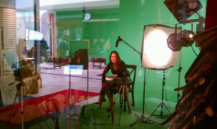 Green Screen Technology, filming Social Media Makeover