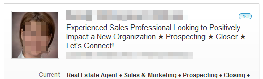 LinkedIn Headline Example