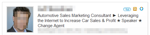 LinkedIn Headline Example