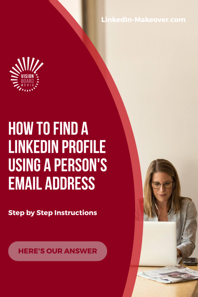 Search LinkedIn Profile Email