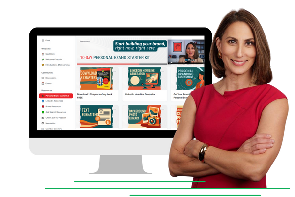 Personal Brand Starter Kit, Personal Branding for the high performing professional
