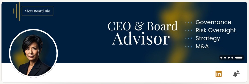 LinkedIn Background- Board Advisor